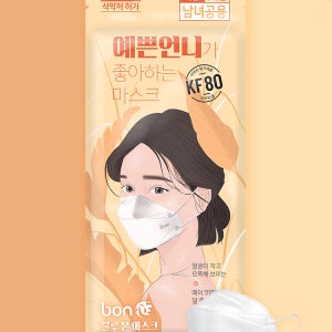 [50매] 예쁜언니 마스크 KF80 3D 대형