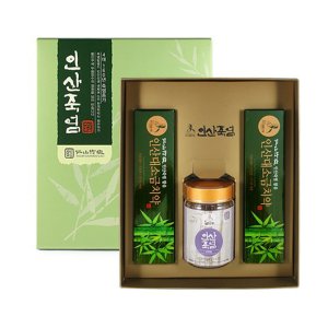 인산죽염 대소금치약2 자죽염고체240g 선물세트
