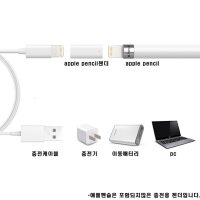 애플펜슬 변환/충전 젠더 아이패드 호환