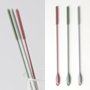 실리가든 국산 빨대 세척솔 빨대솔 실리콘 병세척솔 병솔