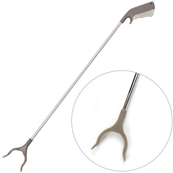 월드크린 신발집게 85cm 구두 정리 빨래 화장실 휴지 허리 디스크 물건 잡는 크린 집게