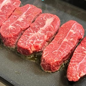 미국산 소고기 부채살 원육 스테이크 헬스 식단 구이용 찹스테이크용 1kg