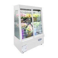 다이아 꽃냉장고 사선 900 화이트 앞문형 UKGS-900B-1F 꽃쇼케이스