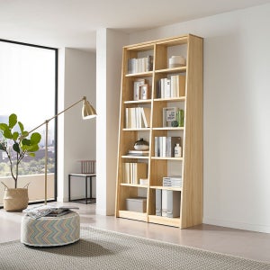 에든가구 6단 책장 수납장 거실 인테리어 앵사슈트 EASBRF22200