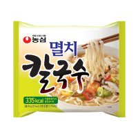 농심 멸치칼국수 98g