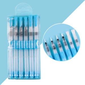 비상 고급형 워터브러쉬 워터붓 6종 1셋트 브러쉬 펜 캘리그라피