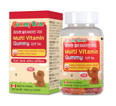 키즈 멀티 종합 비타민 영양제 90정 비타민앤미네랄 유아 어린이 아이 아동