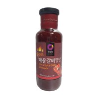 청정원 화끈한 매운갈비양념 500g 1병