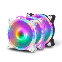 [케이스 쿨러] VICTOR CRYSTAL 7COLOR RAINBOW [시스템쿨러 120mm]