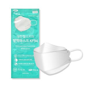 대한헬스키퍼 KF94 마스크 개별포장 1매 4중필터 식약처인증