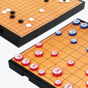 [명인랜드] 바둑+장기 M-256 대형 자석 바둑판 장기판 세트 접이식 양면