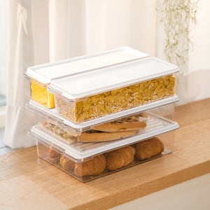 창신리빙 시스템 밀폐소분용기 하프2개+특대2개 세트