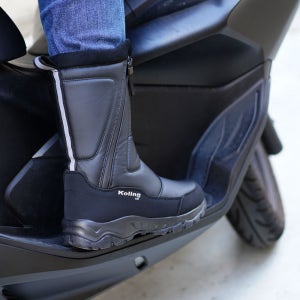 슈플랜 남성 방한 내피털 패딩부츠 오토바이 방한화 겨울 패딩 방한슈즈 S-0990