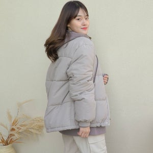 러블리 구름 웰론 숏패딩