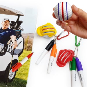 골프공 퍼팅라인 삼선 볼라이너 3줄 라이너 세트