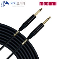 MOGAMI Gold 1/4 Unbalanced 모가미 기타 베이스 신디사이저 악기케이블 18ft(5.4m)