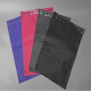 HDPE 택배봉투 가로25x세로34+접착면4 다양한사이즈보유 6가지 색상 /100매