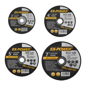 이엑스파워 절단석 그라인더날 SUS 겸용 ECD-105 50개