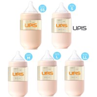 뉴 유피스 PPSU 아기 유아 신생아 젖병 180ml 260ml (화이트) 젖꼭지 포함