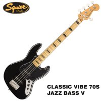 스콰이어 클래식 바이브 70S JAZZ BASS V BLACK 5현 베이스기타 / 풀패키지