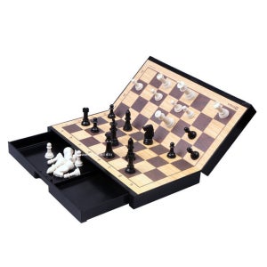 명인랜드 단면 중형 자석 체스 바둑 장기 단면중형체스 M-200