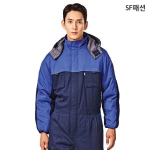 겨울 일체형 스즈끼 정비복 작업복 수트