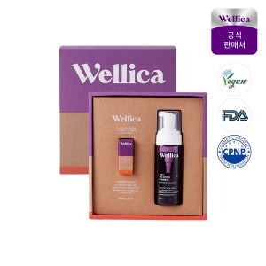 웰리카 비건 Y존 집중케어 2종 선물세트 저자극 여성청결제 150ml+이너퍼퓸 5ml