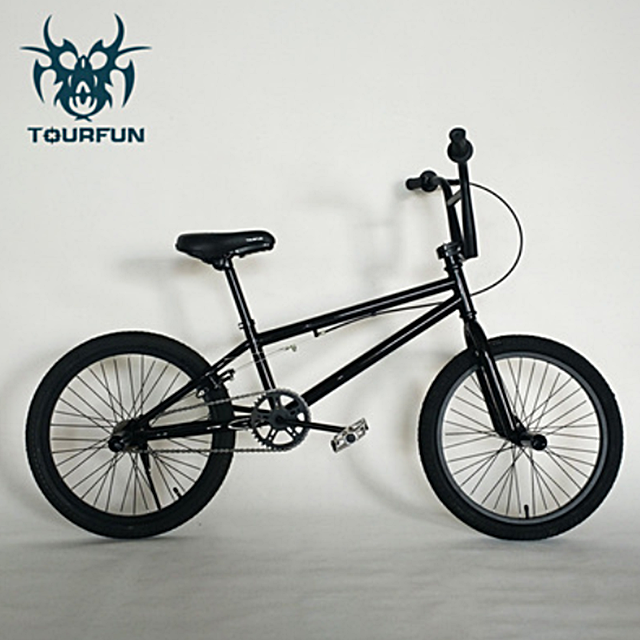 신형 블랙, 화이트, 실버 BMX 20인치 묘기자전거