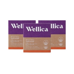 웰리카 더블유 100억 유산균 질유래 프로바이오틱스 셀레늄 아연 생유산균 30캡슐, 3개