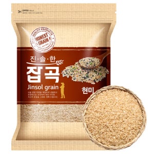 현미쌀 4kg 찰현미 찹쌀 택일