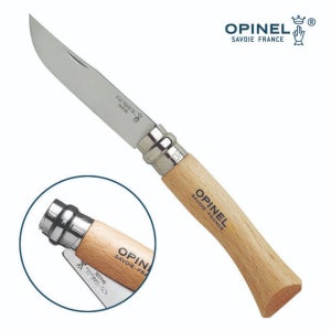 [각인서비스] 오피넬 프랑스 나이프 클래식 7 너도밤나무 캠핑나이프