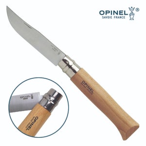 [각인서비스] 오피넬 프랑스 나이프 클래식 12 너도밤나무 캠핑나이프