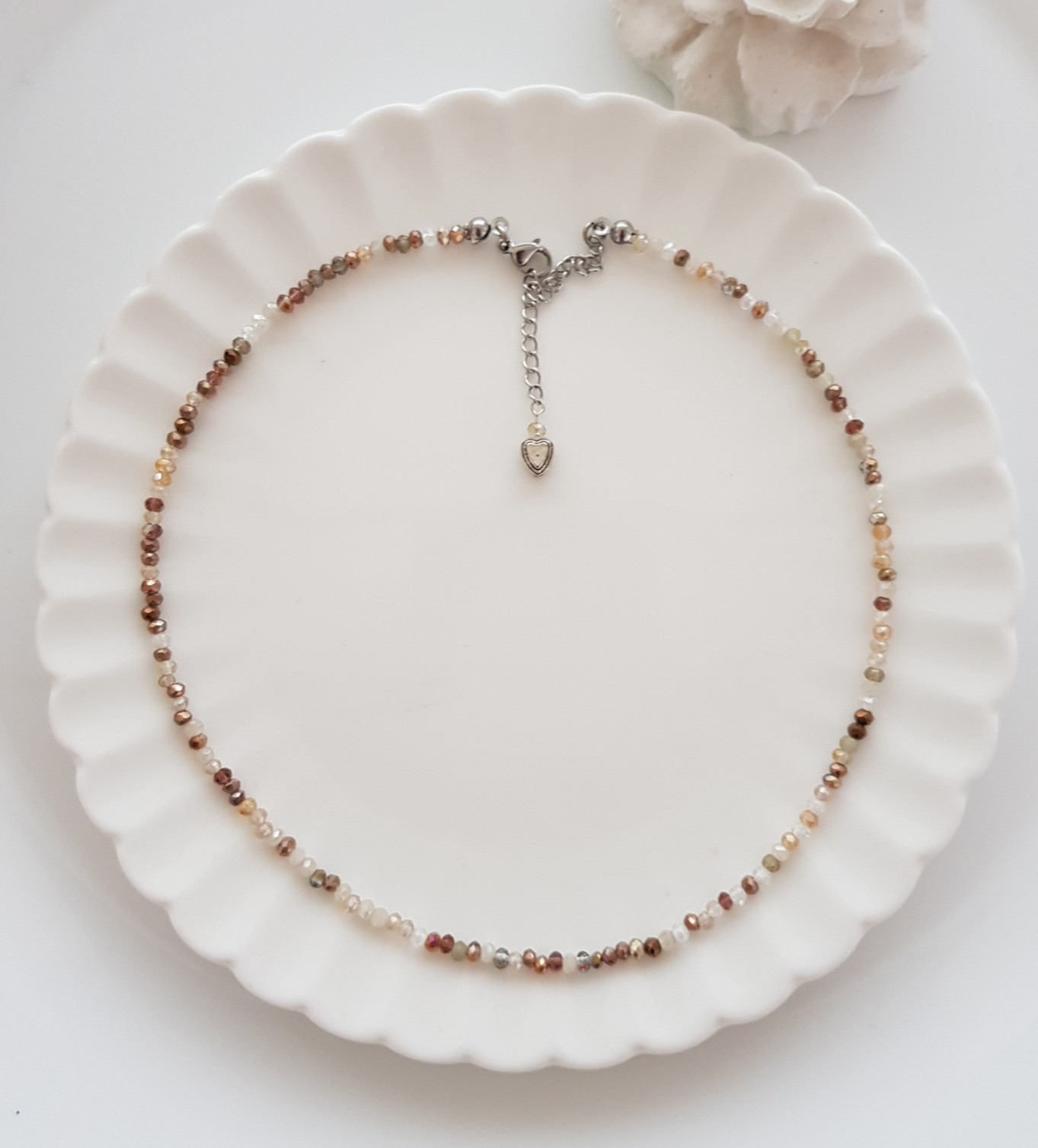 아이디어스 수공예 비즈 목걸이 (작가)