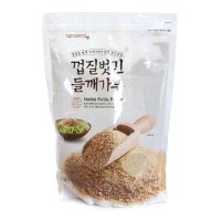 부드럽고 편리한 껍질벗긴 들깨가루 1kg 감자탕 칼국수 미역국 나물 건강한 집밥에 고소한