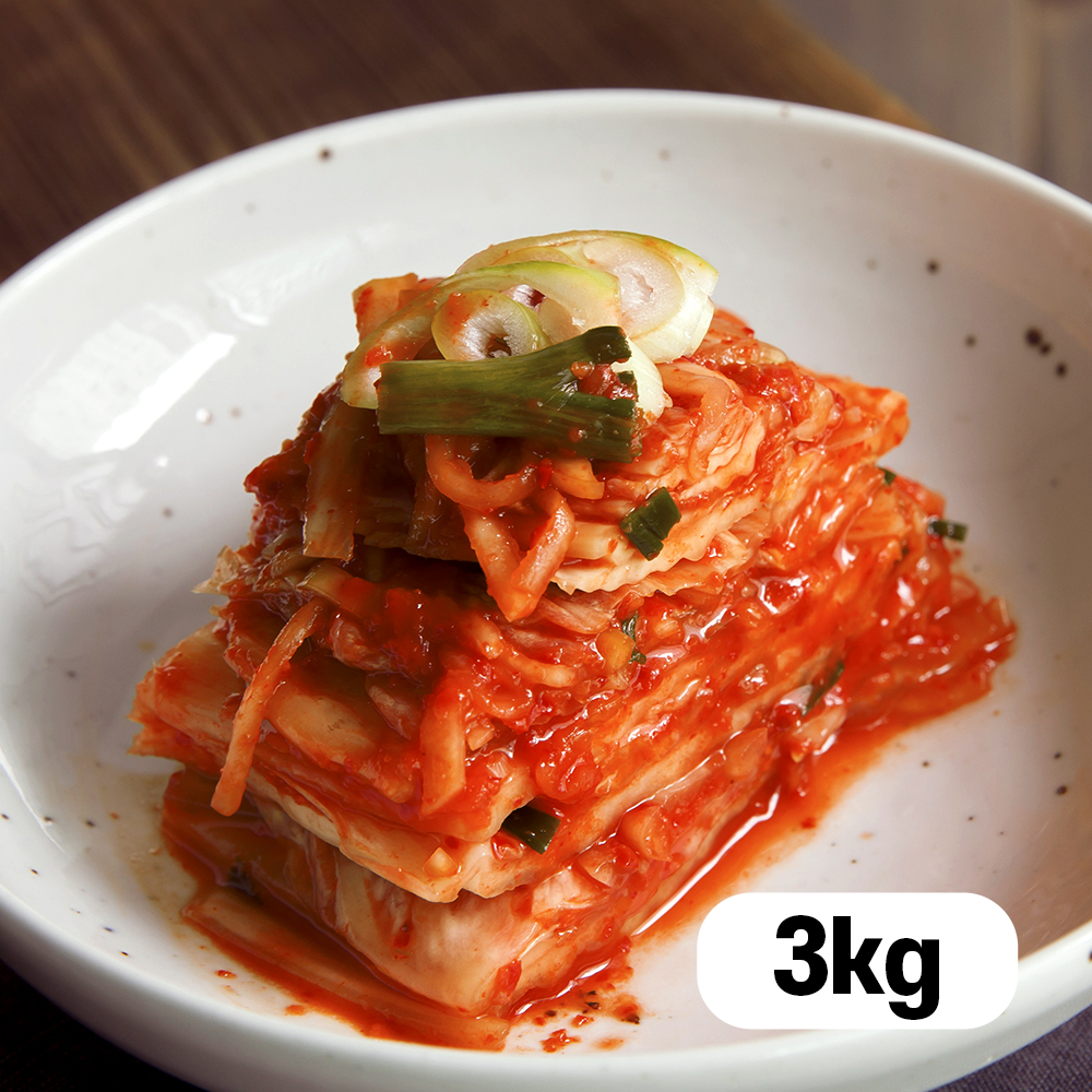 해남배추김장 맛있는매운 김치주문 생김치 썰은막김치맛김치 전라도서울식 남도서울3kg진선미