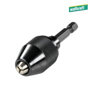 울프크래프트 미니 퀵드릴척 키레스척 전동드라이버용 육각샹크(1/4인치, 6.35mm)