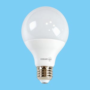 숏넥 볼구 95mm 오스람 e26 플리커프리 led 전구 12W, 주광색, 1개