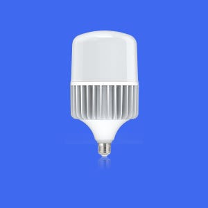 포커스 LED 80W 주광색 E26 램프 작업 캠핑 촬영 야외 조명 전구