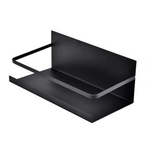 마그네틱 선반 다용도 냉장고 자석 부착 주방 정리 수납함 키친타올 타월 걸이 (1단) 블랙