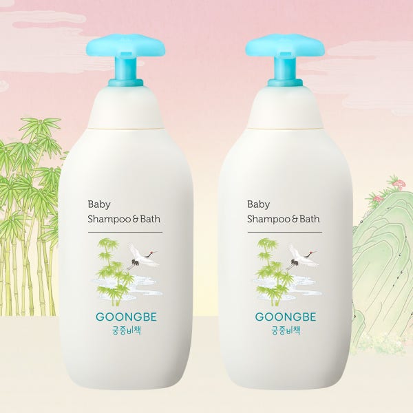 [18주년 모던민화 에디션] 궁중비책 베이비 샴푸&바스 350ml x2개