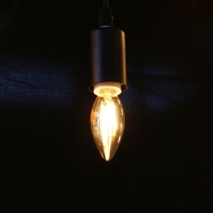 스텝 LED필라멘트 에디슨전구 인테리어조명 3.5W 촛대구 라운드 E14 / E17