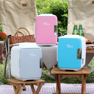 미니짱 4리터 초소형 캠핑 차량용 냉장고 휴대용 자동차 mz-04