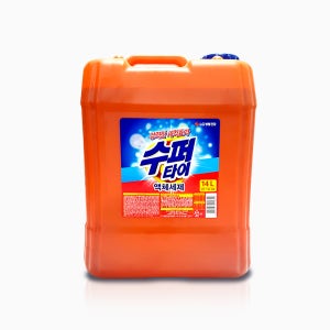 수퍼타이 드럼세탁기 겸용 액체세제 대용량 말통 14KG