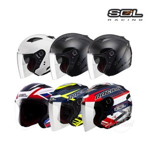 SOL 솔 SO-7 퀵 배달 대행 스쿠터 오토바이 오픈페이스 헬멧