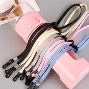 마스크스트랩 원터치고리 끈길이조절 10개