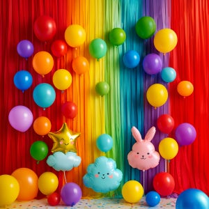 생일 파티스트리머 파티커튼 25m 롤스트리머(레드)