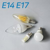 E14 E17 LED 미니 크립톤 촛대구 전구 램프 작은