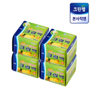 [서랍에 쏙] 컴팩트 크린백 20x30(소) 100매 X4개