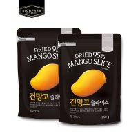 건망고슬라이스250G x 2팩 건과일 망고