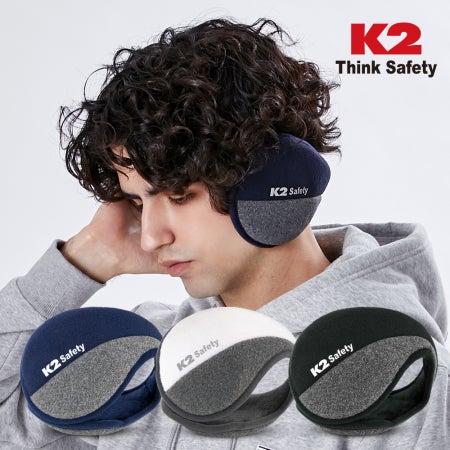 K2 Safety 듀얼 방한 귀마개 등산 귀도리 러닝 귀마개 이어워머